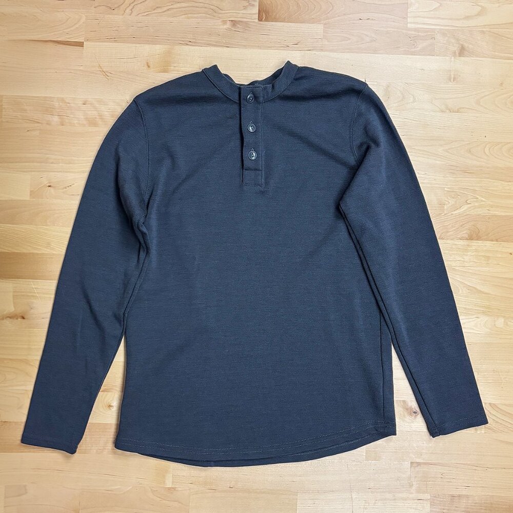 Mission Workshop Taylor Stitch Thick Merino Henley